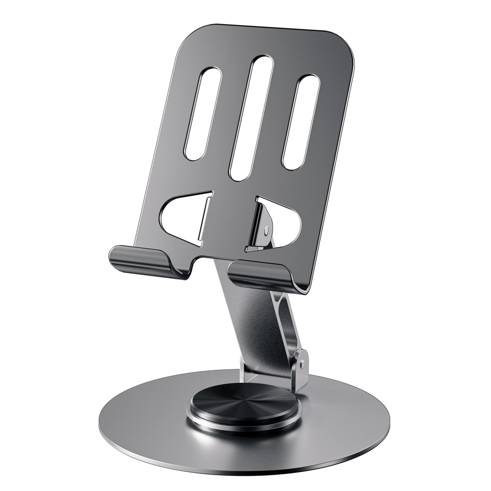 Metal Mobile Stand for Table Adjustable 720 Degree Rotation Mobile Holder